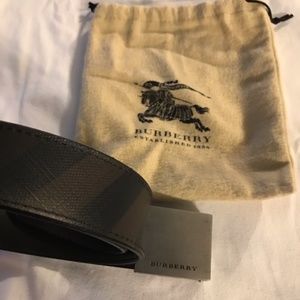 Burberry Belt, Size 32, Brown